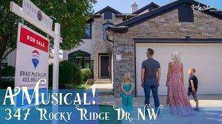 A Calgary Real Estate Musical - Epic Views of EVERYTHING from Rocky Ridge!