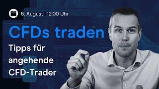 Einsteiger-Livestream: Erste Schritte im Umgang mit CFDs