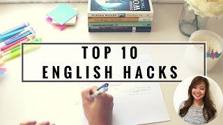 TOP TEN ENGLISH STUDY HACKS | Lisa Tran