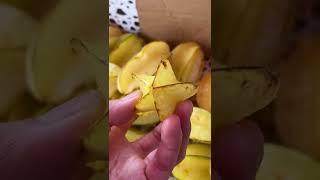 You won't believe how I cut this star fruit