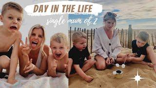 BEACH DAY | DAY IN THE LIFE OF A MUM/ MOM OF 2 | LYTHAM ST ANNES BLACKPOOL | BECCA HOWELL