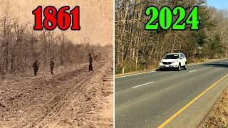 30 THEN and NOW Civil War Photos That Will SHOCK You