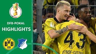 Reus with the golden goal | Borussia Dortmund vs. TSG Hoffenheim 1-0 | Highlights | DFB-Pokal - Rd 2