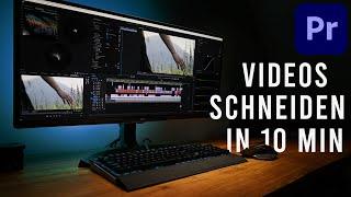 Adobe Premiere Pro Tutorial deutsch für Anfänger // Basics für das Video schneiden