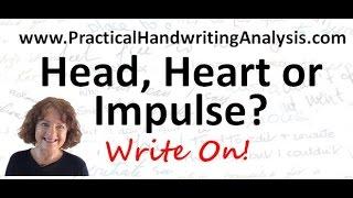 Head, your Heart or Impulse - Personality from Handwriting Signature (Graphology)