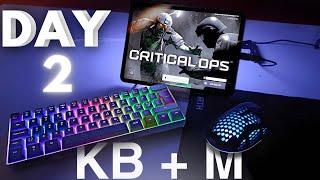 Day 2 of Suffering with KB + M | Critical Ops