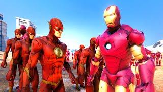 Flash vs Ironman - Epic Battle Simulator