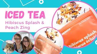 DAVIDsTEA Iced Tea - Hibiscus Splash & Peach Zing