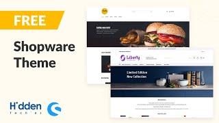 Top 7 Responsive 𝐅𝐑𝐄𝐄 Shopware Themes For Your Store | HiddenTechies