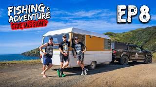 Beachside Camping Adventure: Land Based Fishing with the Crew!