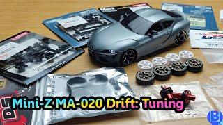 Mini-Z MA-020 Drift Build Vlog - Tuning