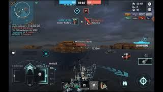 World of Warships Blitz - Tier 10 USA Cruiser Des Moines 14