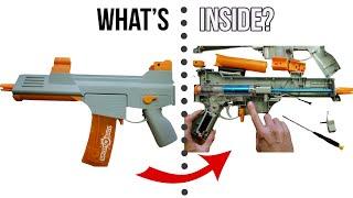 What's Inside SPLAT-R-BALL Gel Blaster?! I Take Apart SRB400 Gel Ball Blaster To See How It's Made