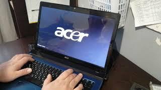 Быстрый апгрейд старого ноутбука Acer 7750G