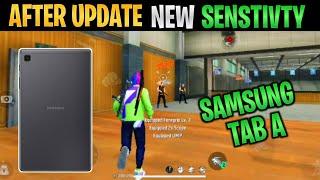 New Settings  Samsung Tab A HUD + DPI + Sensi +Sensibilidade [Samsung Tab FreeFire Highlights]