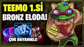 TEEMO 1.Sİ BRONZDA VOL2! | FULL TANK TEEMO İLE MAX HASAR VE TANKLAMA! | Teemo vs Heimerdinger