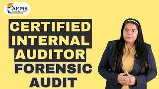 CIA : The Power of Forensic Audits & Certified Internal Auditors #ForensicAudit #cia