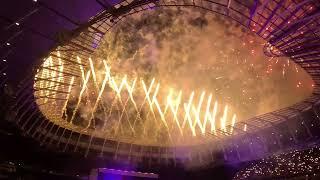 Wizkid Concert Firework - Live at Tottenham Stadium London. 29 July 2023