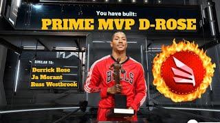 *NEW* PRIME MVP DERRICK ROSE BUILD IN NBA 2K23! MOST OVERPOWERED GAMEBREAKING PG BUILD IN NBA 2K23!