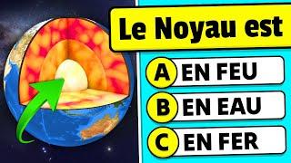  Quiz ULTIME sur la PLANÈTE TERRE ️ | FACILE à IMPOSSIBLE | Quiz Culture Générale