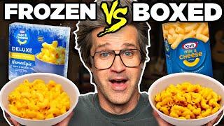 Frozen vs. Boxed Food Taste Test