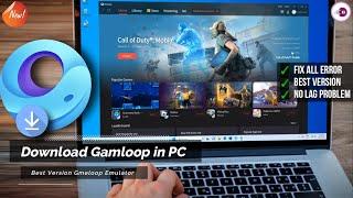 How To Download Gameloop Emulator in PC and Laptop [ Fix All Error ] Gameloop Install in PC