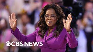 Oprah Winfrey addresses Democratic National Convention | full video