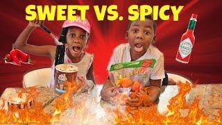 Spicy vs Sweet Challenge