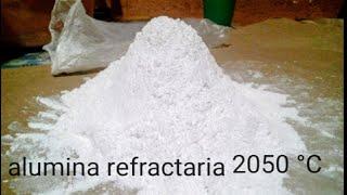 como hacer alumina refractaria de forma casera 2050 °C