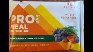 ProBar Meal On-the-Go Superberry and Greens ProBar Review