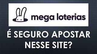 MEGA LOTERIAS -  É confiável apostar online por este site?