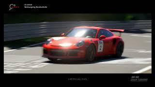 Porche GT3 over de nordschleife