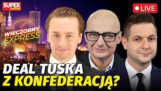 SOJUSZ TUSKA Z KONFEDERACJĄ? Krzysztof Bosak, Michał Kamiński, Patryk Jaki