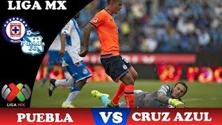 J10 Puebla vs Cruz Azul (2-1) AP 2015 - Resumen HD