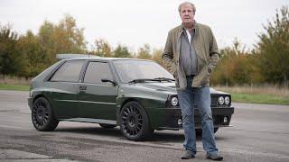 Jeremy Clarkson with the updated Lancia Delta Integrale | The Grand Tour