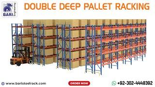 Warehouse Double Deep Pallet Racking