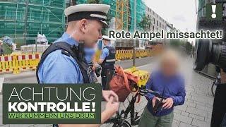 Roter Ampel ausgewichen  Trotzdem VERSTOSS! | Achtung Kontrolle