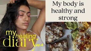 my healing diary, ep. 4 | the reality of building myself back up after an allergic reaction