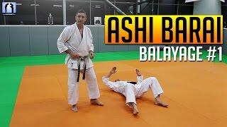 Ashi Barai Karate - Sweeping technique - front leg sweep