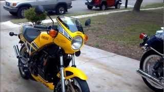 Two Stroke Street Bike RZ350 & a V7 Sport