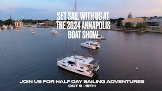 Half Day Sail, Unique Opportunity During The Annapolis Sailboat Show 2024