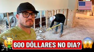 ELE TRABALHOU MUITO/CONSTRUÇÃO NOS EUA 