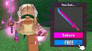 HOW To Get THE NEW VALENTINE KNIFE FOR FREE in Roblox Murder Mystery 2!