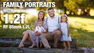 Family Photoshoot Posing Ideas with Little Kids, Behind the Scenes POV | Canon EOS R5 + RF 85mm 1.2L