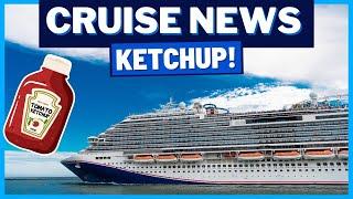 CRUISE NEWS: Carnival Ketchup, Royal Caribbean Delay, Cruise Passenger's Windy Surprise & MORE!