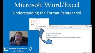 Microsoft Word: Learn to use the Format Painter tool for word and paragraph based formatting