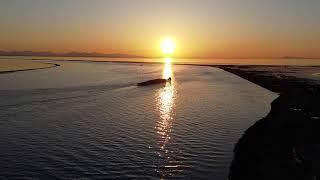 Oceanside Sunsets - Garry Point Park, Richmond, BC