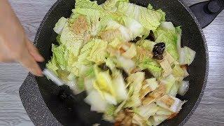 Three home-style cabbage dishes