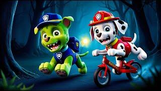 Paw Patrol The Mighty Movie | CHASE Becomes A Zombie?! Please Wake Up!! Very Sad Story - Rainbow 3