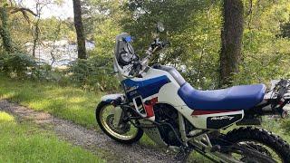 Transalp 600, restauration moteur + modif TT